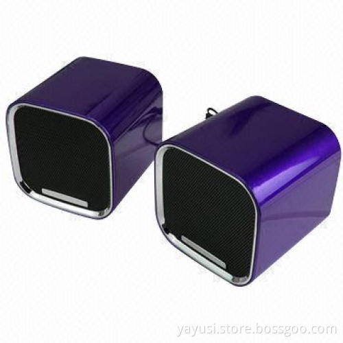 2.0-channel Tablet PC Speakers, USB2.0, 3.5mm Jack, Stereo Sound